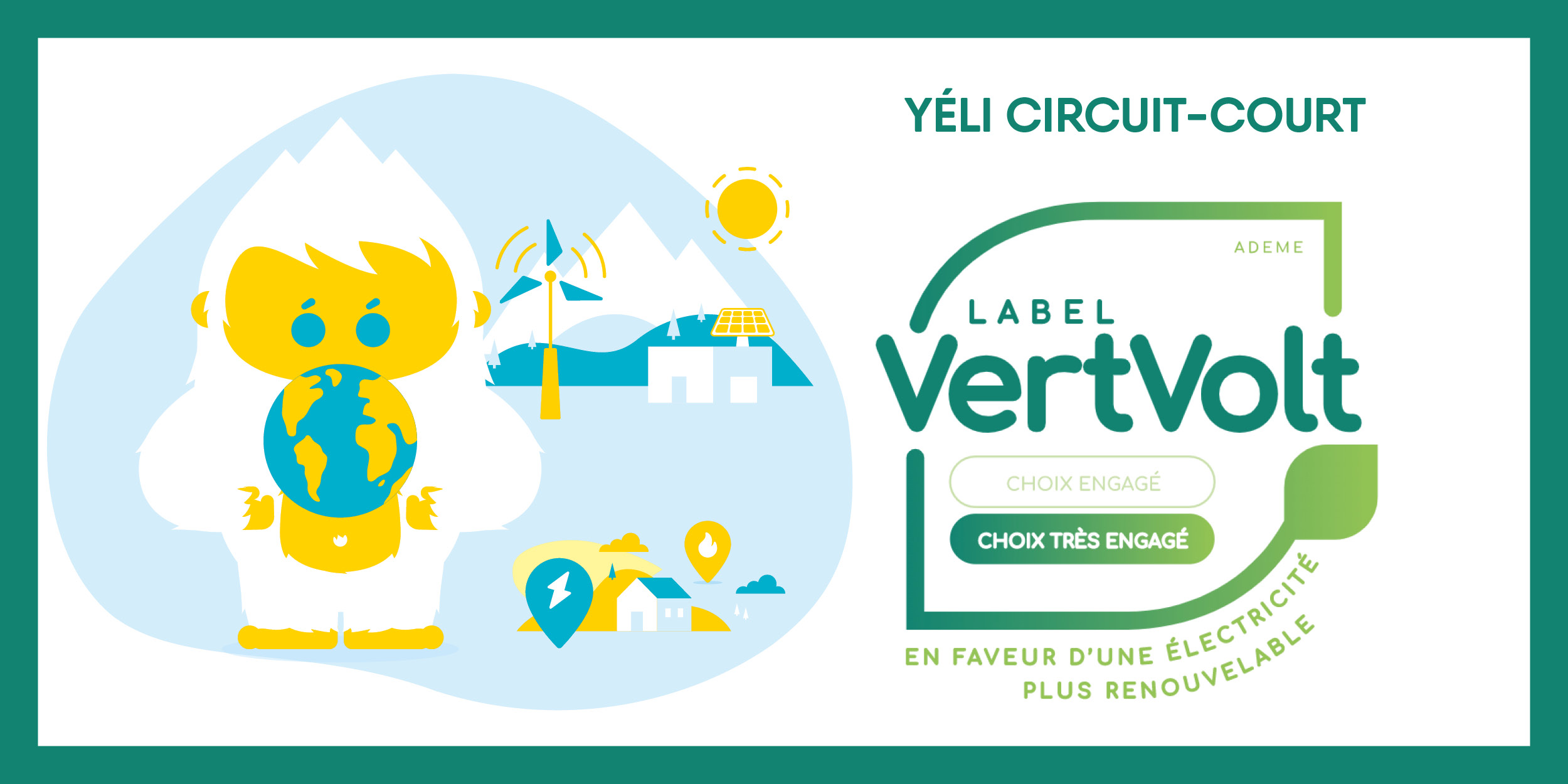 Yeli est labelisé VertVolt Niveau 2